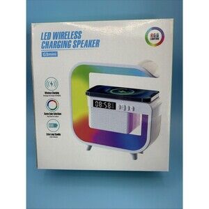 Wireless Charging Speaker G3mini RGB Lighting Alarm Clock Sound Machine